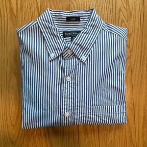 j. crew | men’s striped button down shirt